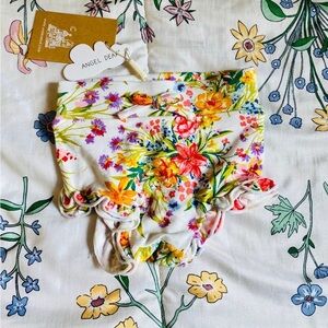 ANGEL DEAR Bamboo High Waist Shorts Garden Joy- 0/3